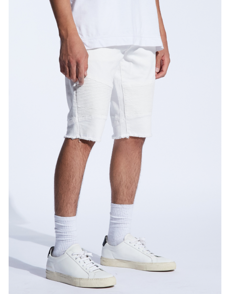 EMBELLISH Spencer Shorts (White)