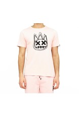 CULT OF INDIVIDUALITY SALM SHIMUCHAN LOGO SHORT SLEEVE CREW NECK T IN SALMON