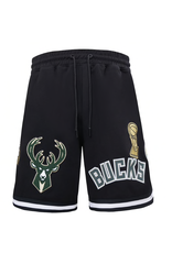 PRO STANDARD MILWAUKEE BUCKS NBA FINALS 2021 CHAMPIONSHIP PRO TEAM SHORT