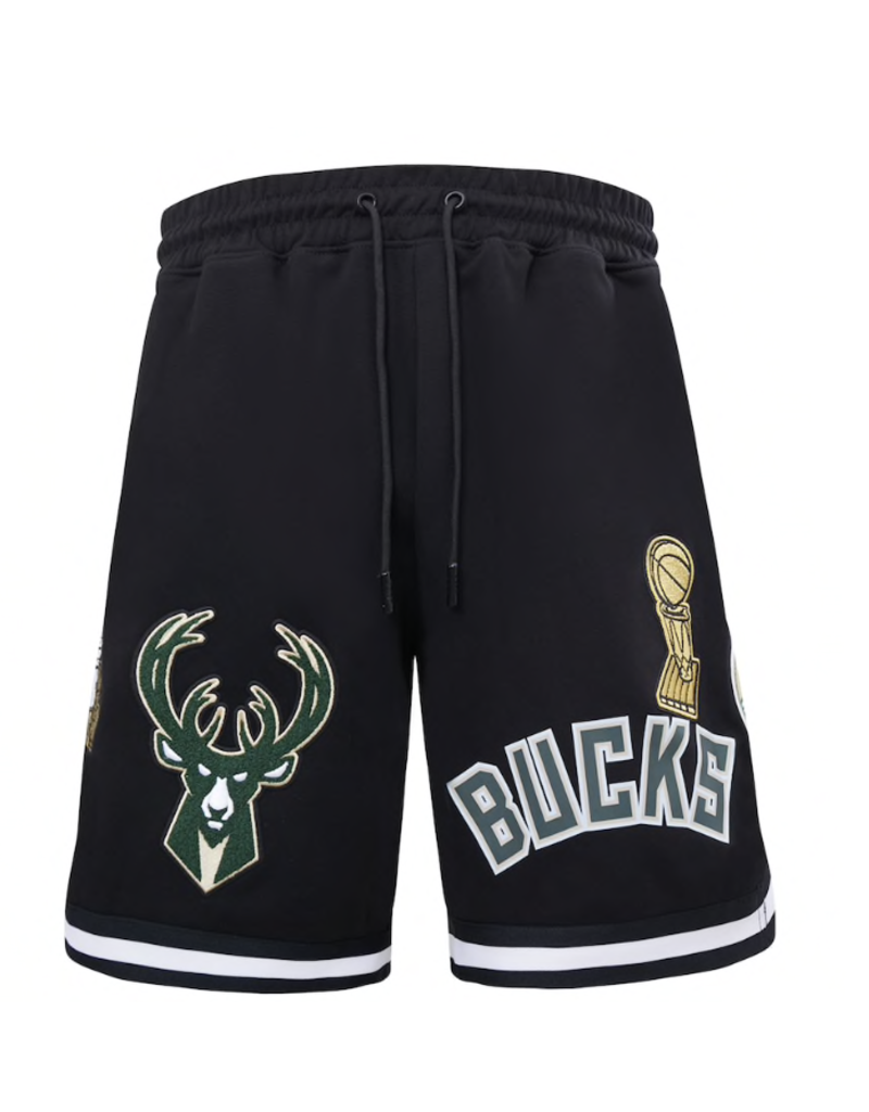 PRO STANDARD MILWAUKEE BUCKS NBA FINALS 2021 CHAMPIONSHIP PRO TEAM SHORT