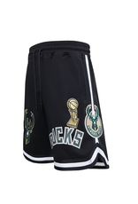 PRO STANDARD MILWAUKEE BUCKS NBA FINALS 2021 CHAMPIONSHIP PRO TEAM SHORT