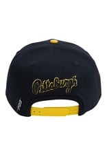 PRO STANDARD PITTSBURGH PIRATES CITY DOUBLE FRONT LOGO SNAPBACK HAT