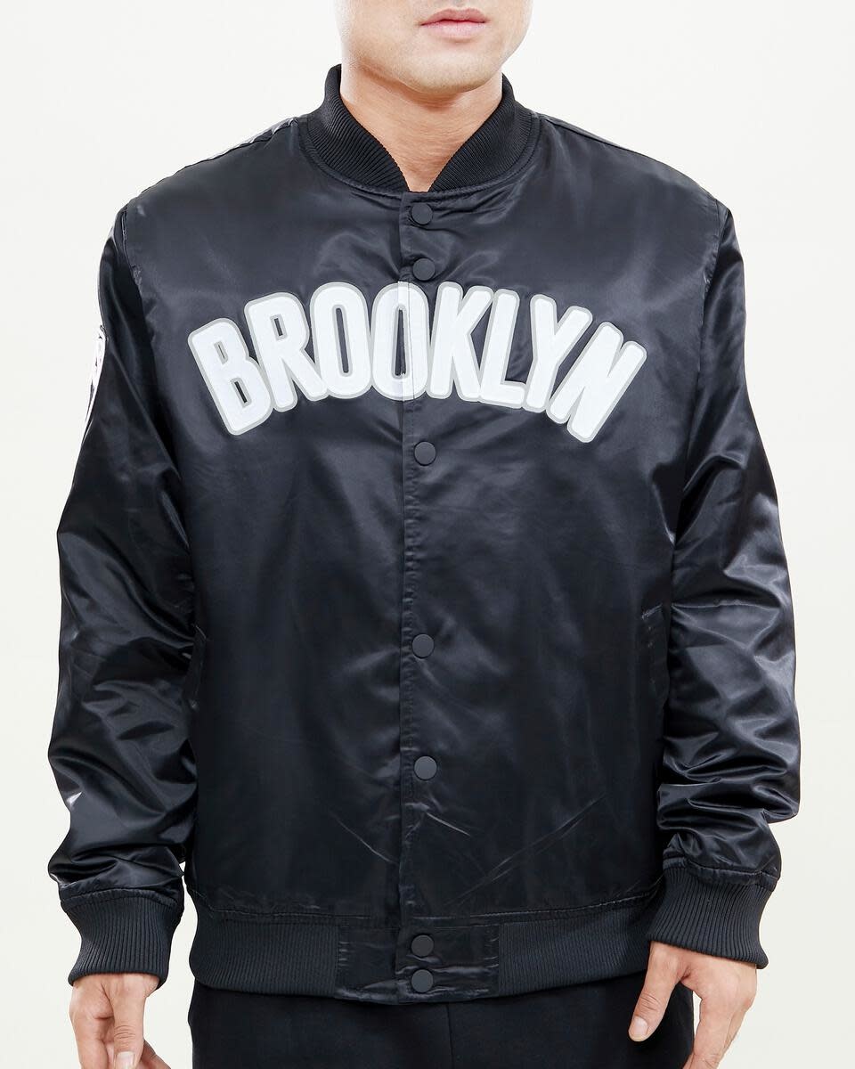 Brooklyn Nets Point Guard Satin Jacket