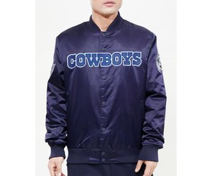 DALLAS COWBOYS CLASSIC SATIN JACKET (MIDNIGHT NAVY) – Pro Standard