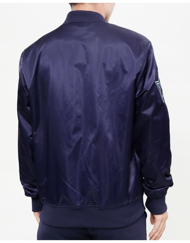 PRO STANDARD DALLAS COWBOYS WORDMARK SATIN JACKET