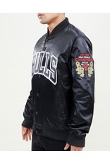 PRO STANDARD CHICAGO BULLS WORDMARK SATIN JACKET