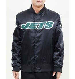 PRO STANDARD NEW YORK JETS WORDMARK SATIN JACKET