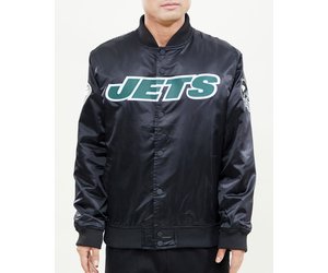 NY Jets Dark Green Satin Jacket