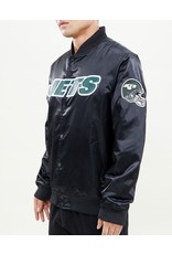 NY Jets Sack Exchange Lightweight Satin Jacket New York Jets