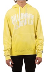 BILLIONAIRE BOYS CLUB YELLOW BB VINTAGE ARCH HOODIE