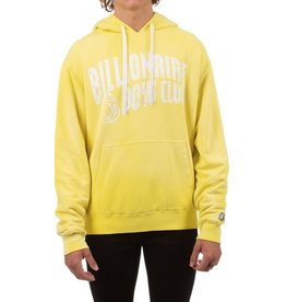 BILLIONAIRE BOYS CLUB YELLOW BB VINTAGE ARCH HOODIE