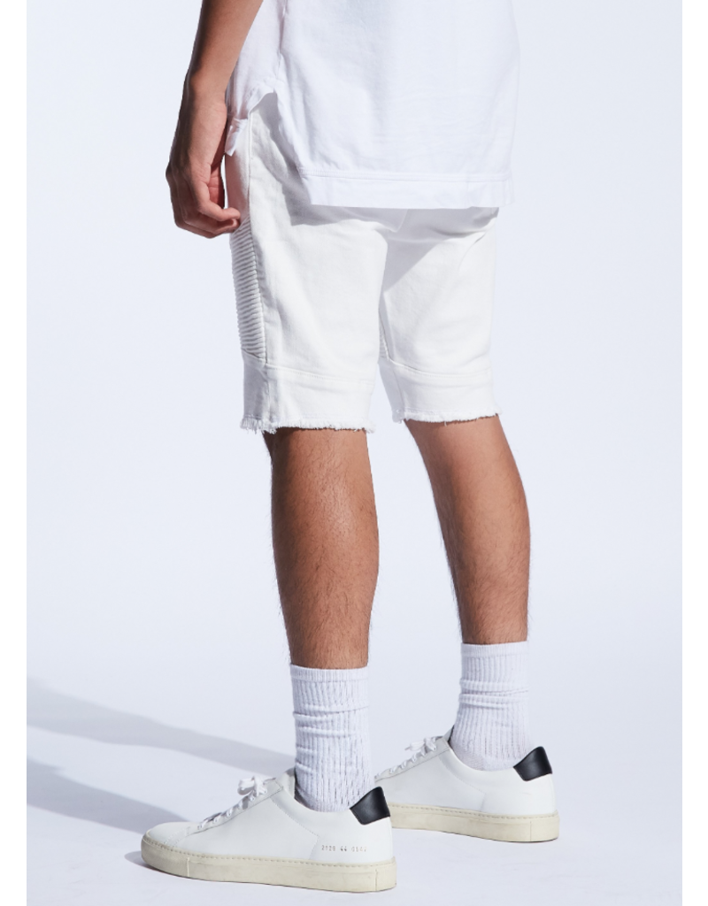 EMBELLISH Spencer Shorts (White)