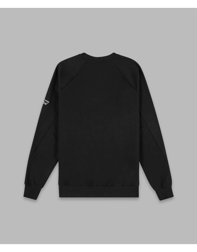 PAPER PLANES BY ROC NATION BLK SOLID CREWNECK