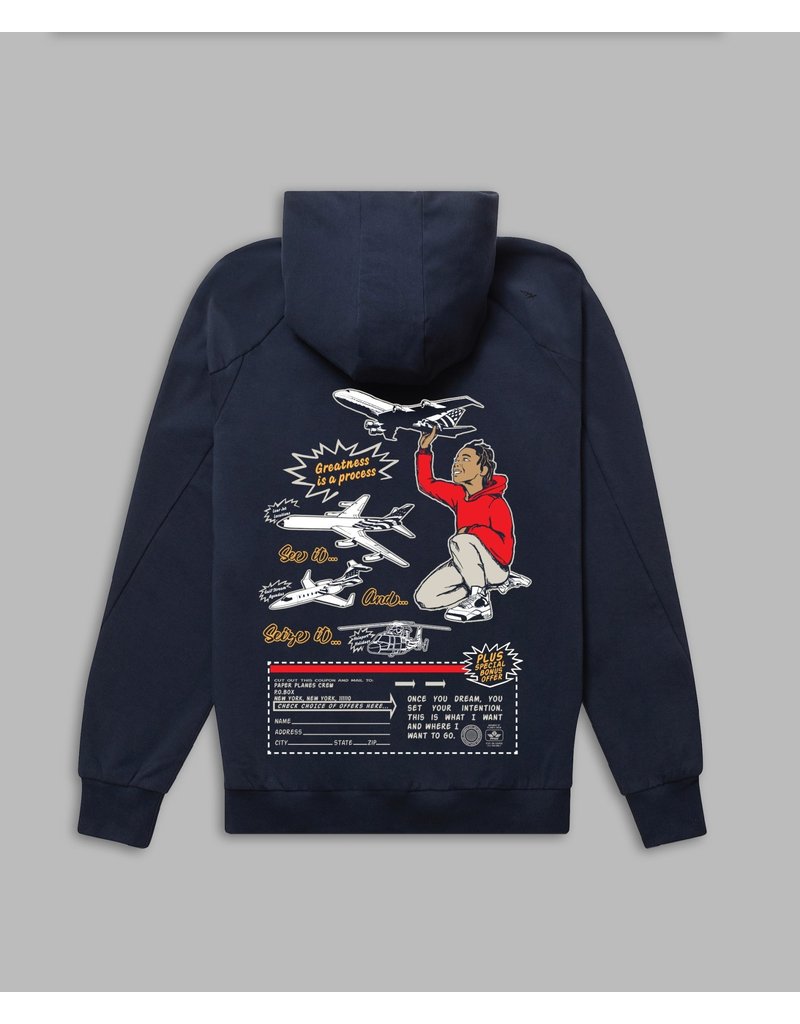 PAPER PLANES BY ROC NATION A PLANE STORY HOODIE