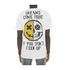 CULT OF INDIVIDUALITY SHORT SLEEVE CREW NECK TEE "ADMIT ONE"