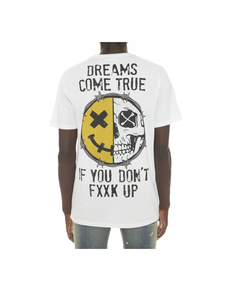 CULT OF INDIVIDUALITY SHORT SLEEVE CREW NECK TEE "ADMIT ONE"