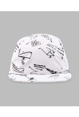 PAPER PLANES BY ROC NATION SKETCH 5 PANEL CAMPER HAT