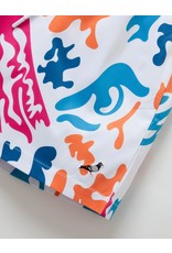 STAPLE ALL OVER PRINT SWIM SHORT