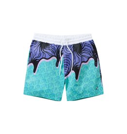 STAPLE ALL OVER PRINT SWIM SHORT