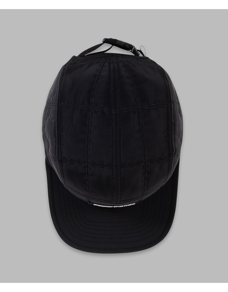 PAPER PLANES BY ROC NATION BLK QUILTED 5 PANEL CAMPER