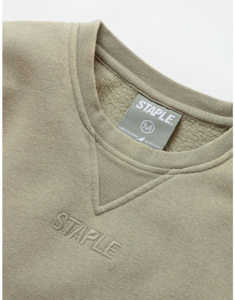 STAPLE SAGE BROADWAY WASHED CREWNECK