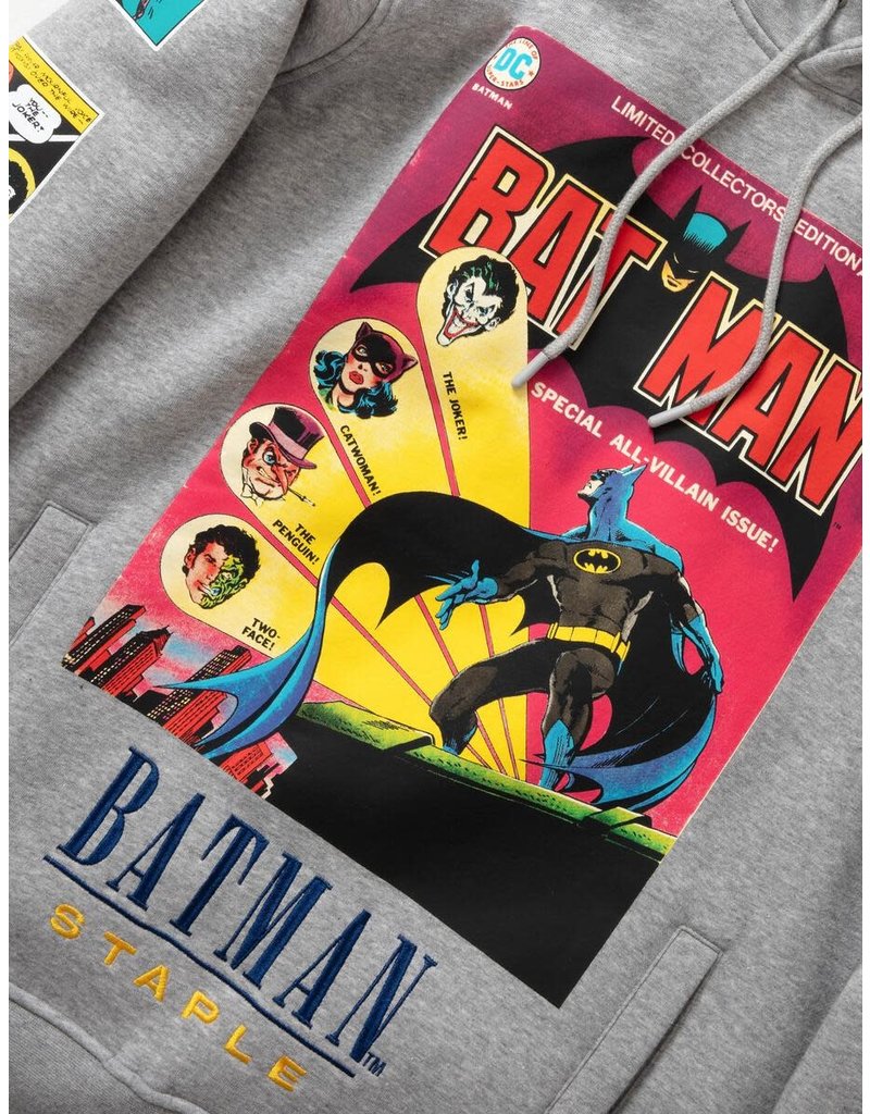 STAPLE BATMAN PANEL HOODIE