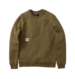 STAPLE OLIVE LABEL CREWNECK