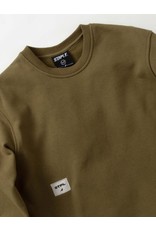 STAPLE OLIVE LABEL CREWNECK
