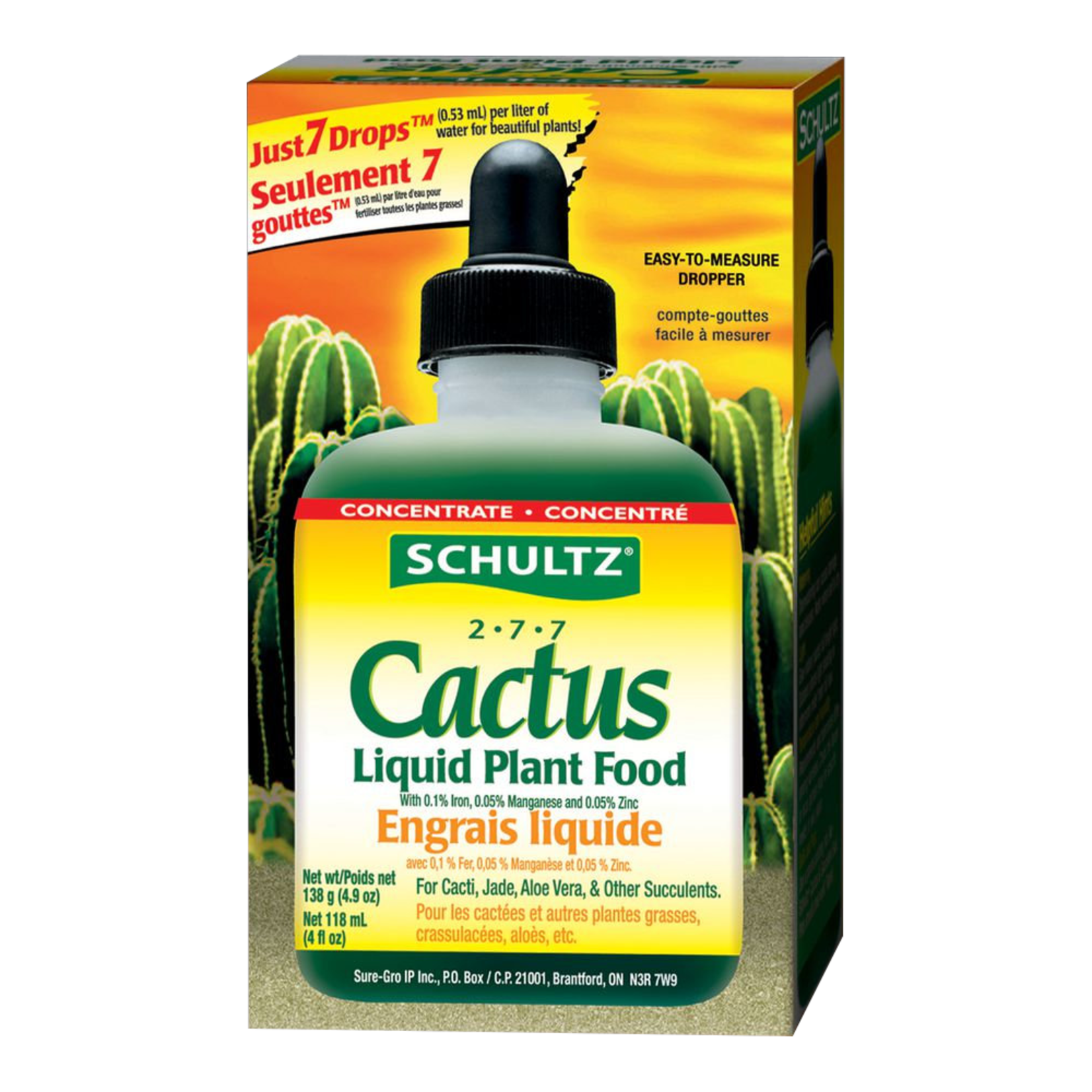 Schultz - Cactus Liquid Plant Food - 2-7-7 - 138g