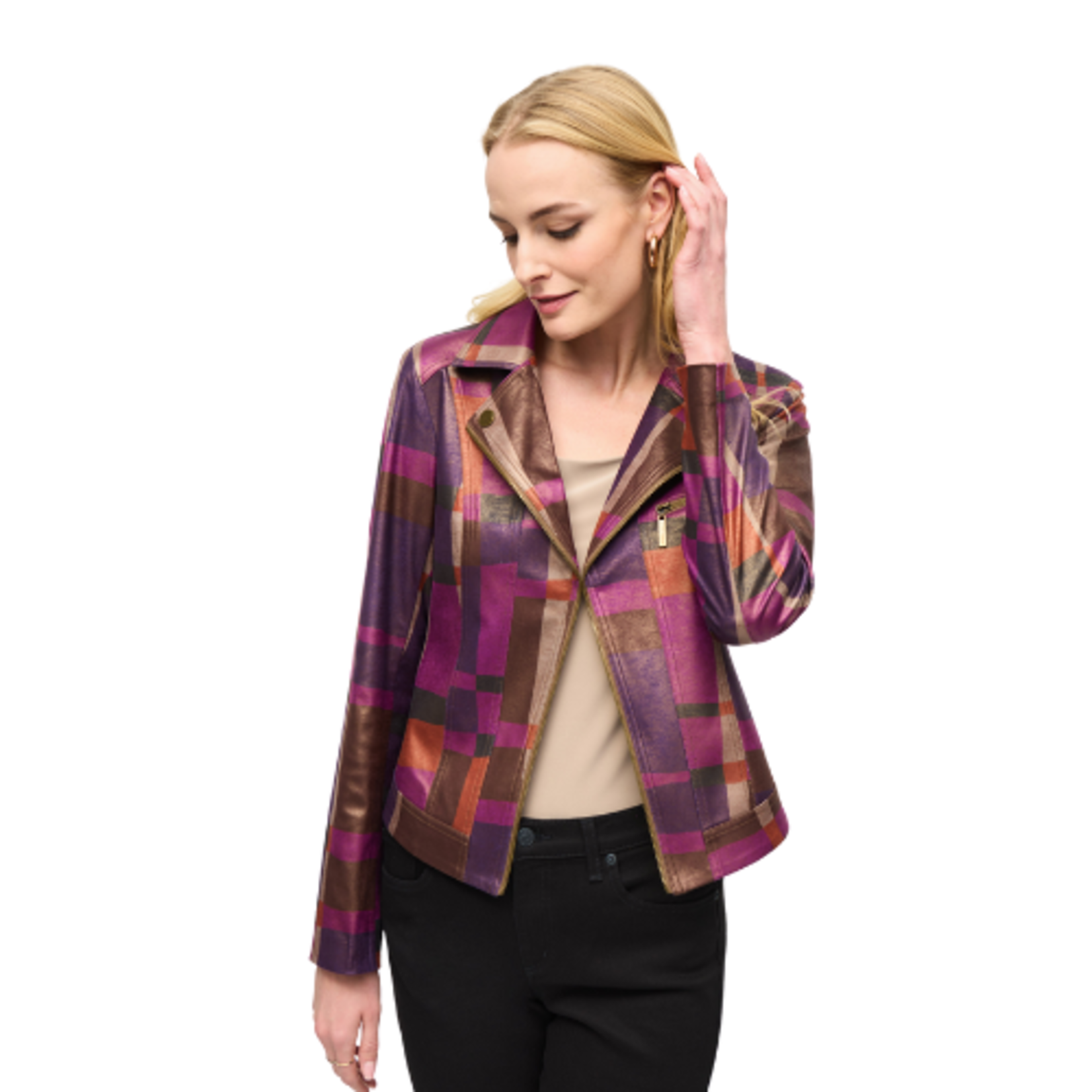 Joseph Ribkoff Joseph Ribkoff - Bohemian Geometric Everyday Jacket