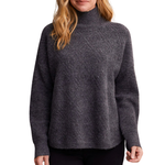 Tribal Long Sleeve Mock Neck Sweater