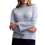 Tribal Long Sleeve Funnel Neck Sweater