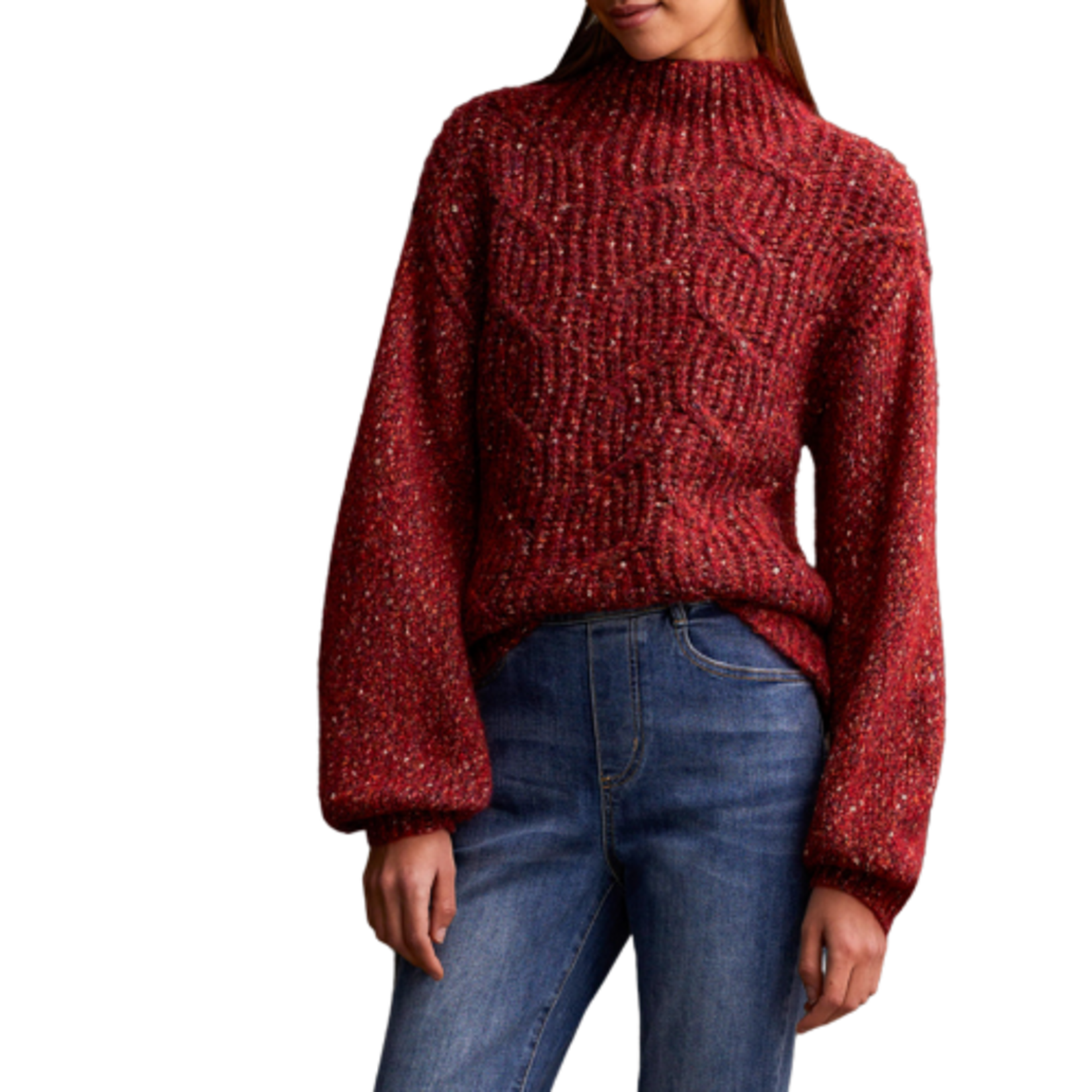 Tribal Tribal - Funnel Neck Oversize Sweater
