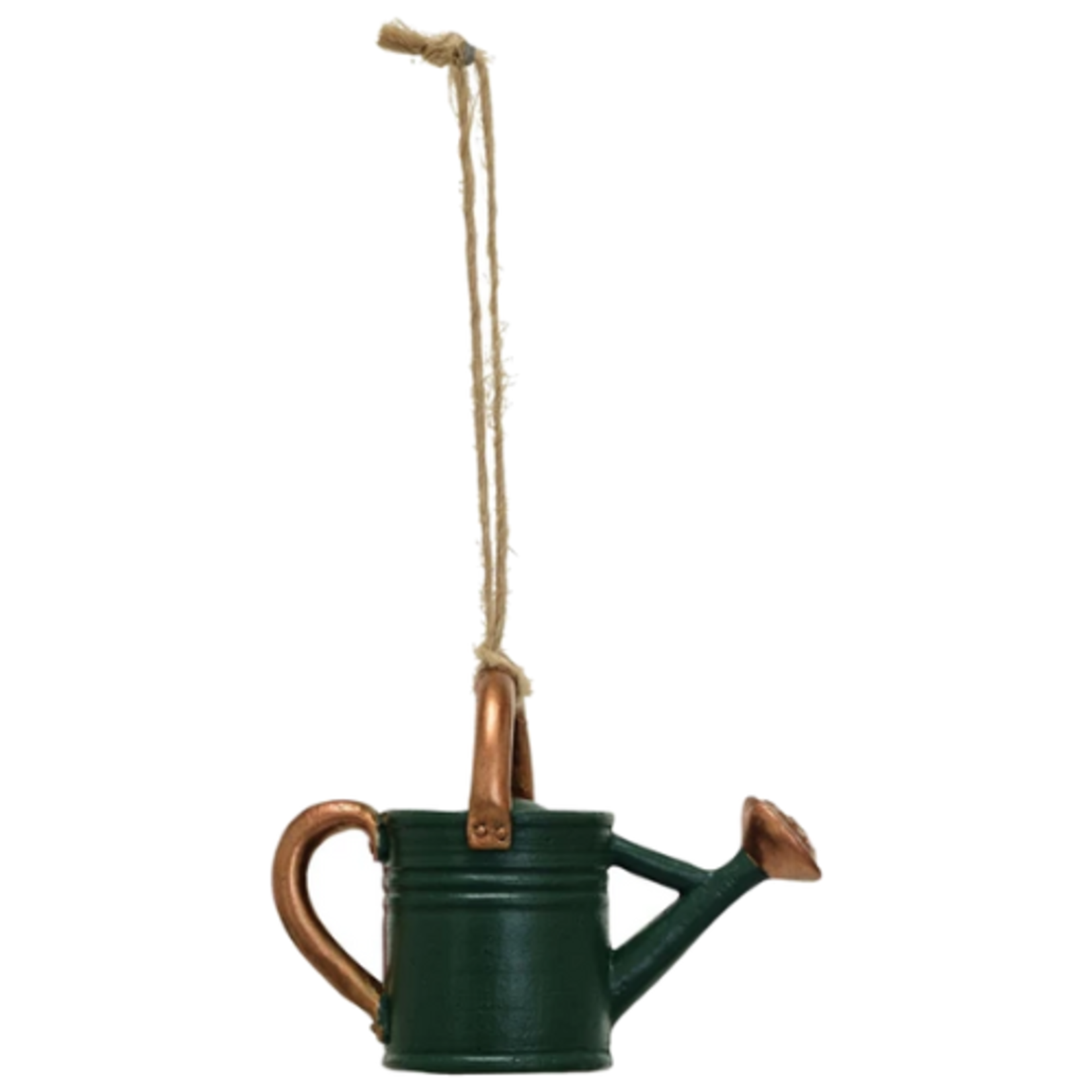 Creative Co-Op Resin Watering Can Ornament - Assorted Colors
