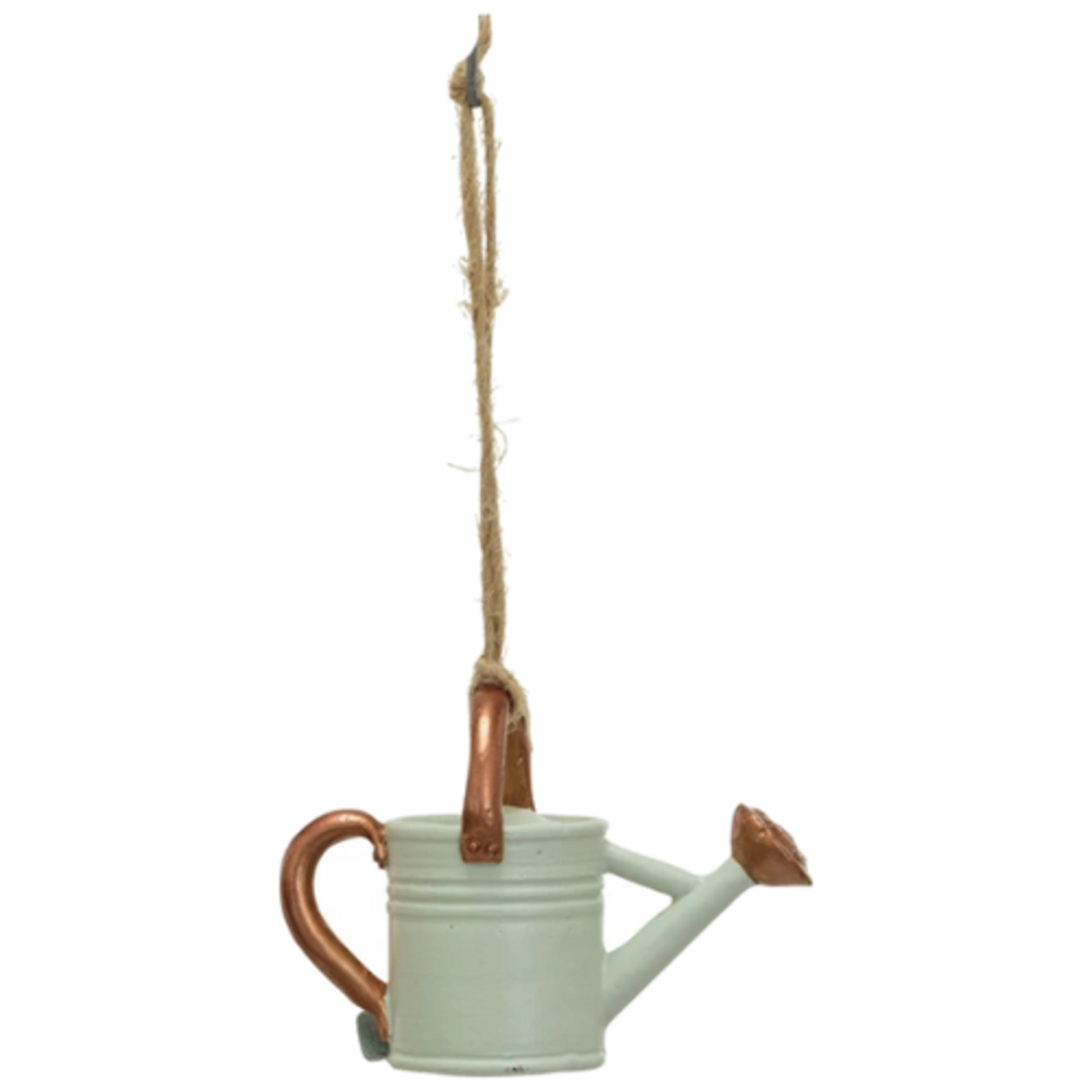 Creative Co-Op Resin Watering Can Ornament - Assorted Colors