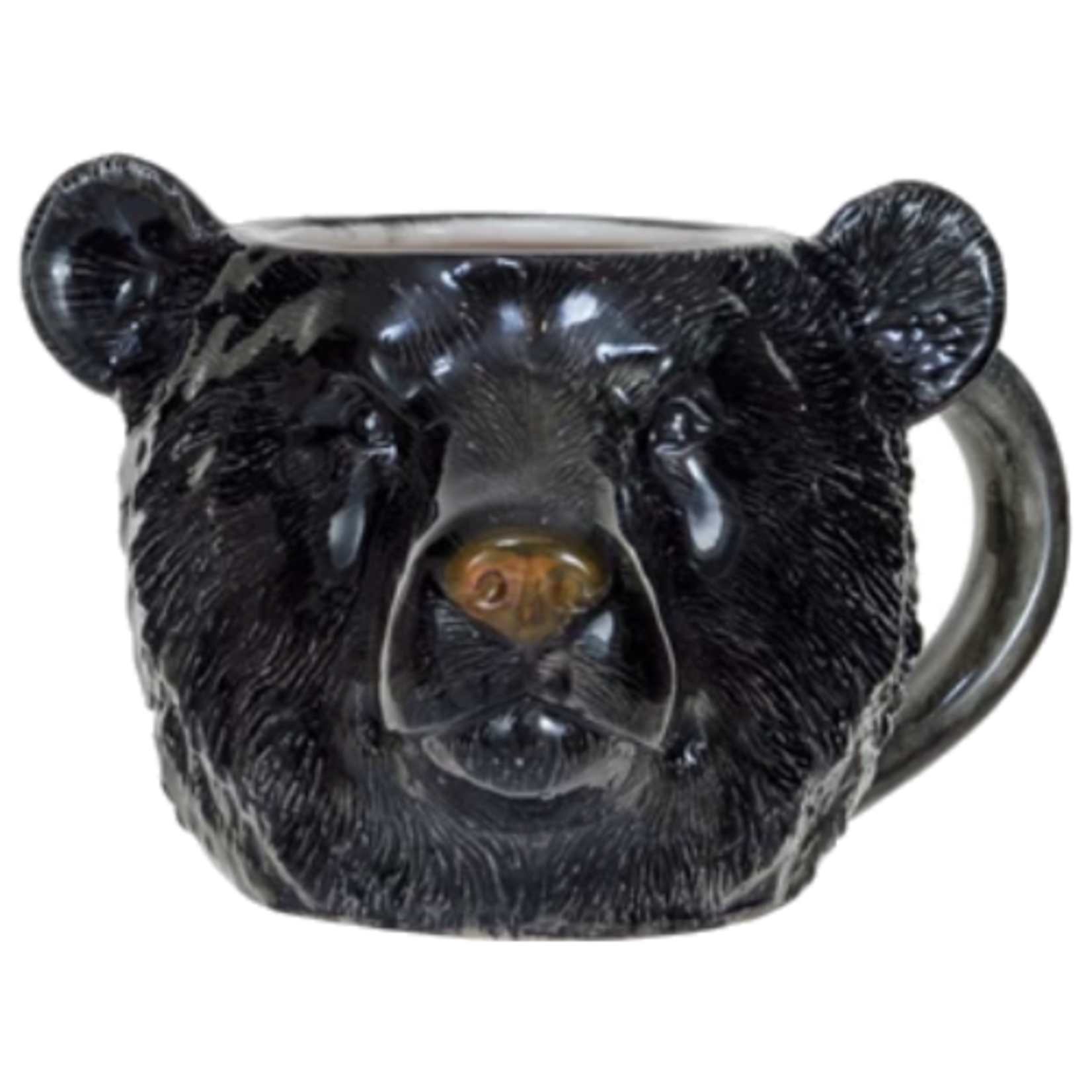 Creative Co-Op 12 oz. Stoneware Animal Head Shaped Mug