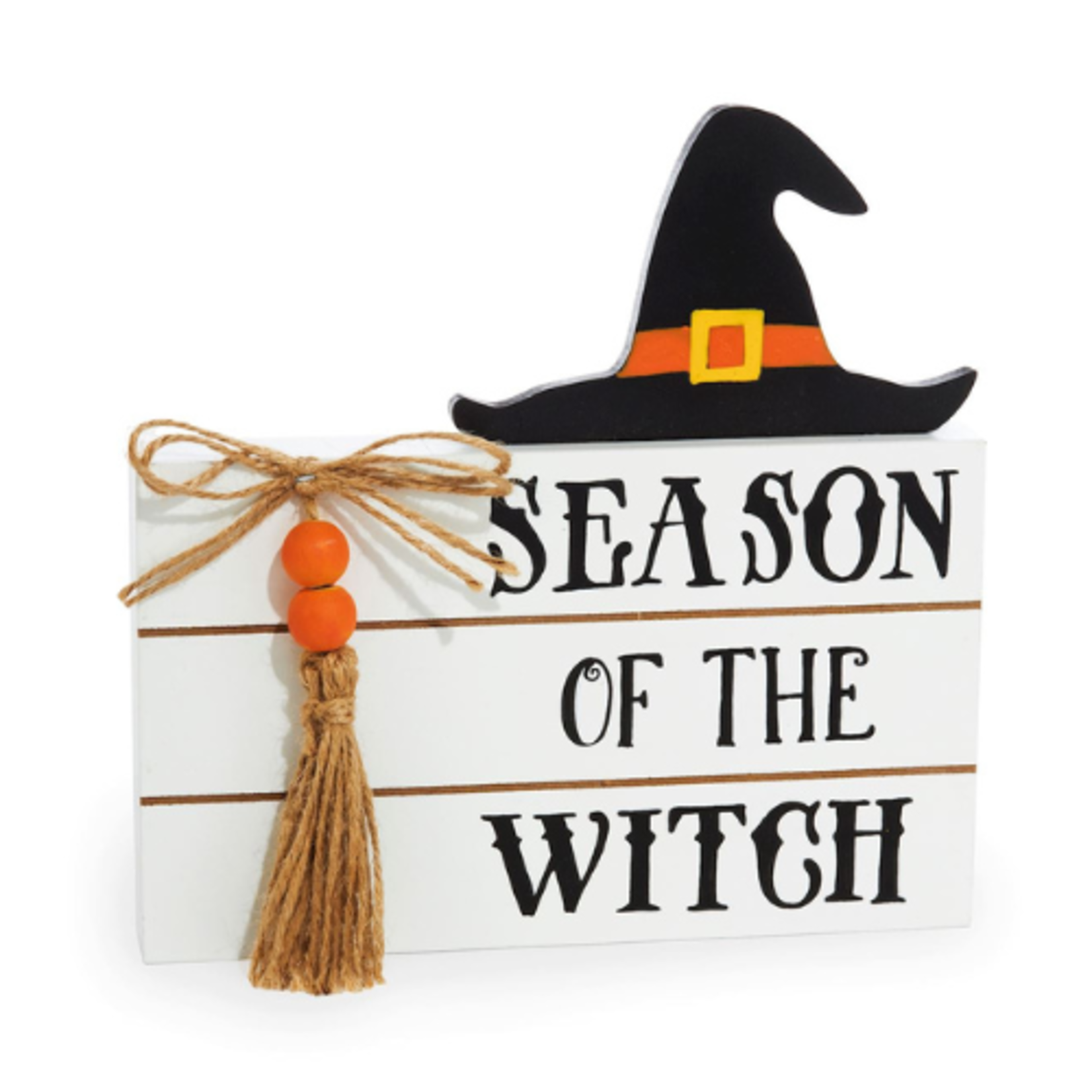 Season Of The Witch Wood Plaque Sign