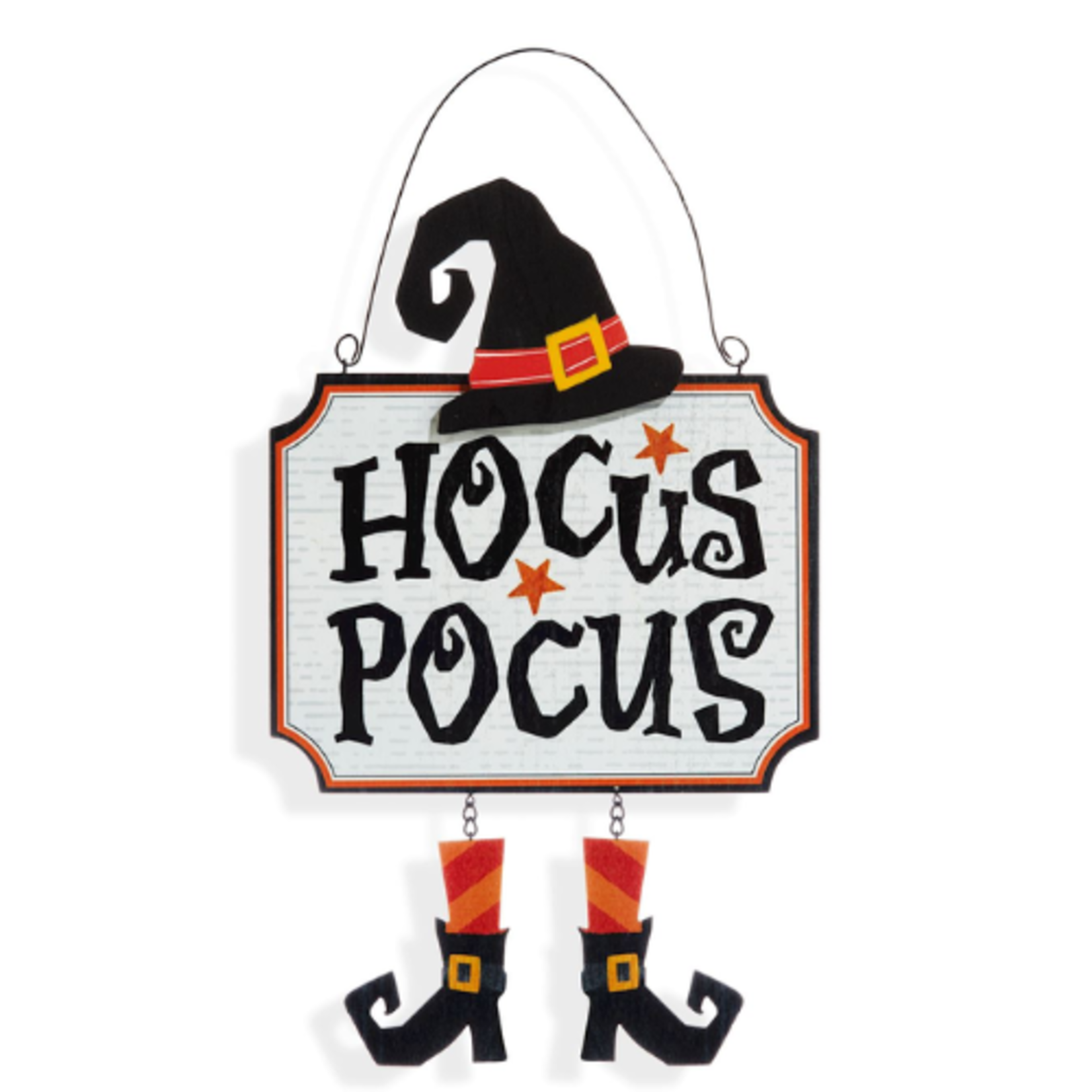 Giftcraft Hocus Pocus Witch Sign