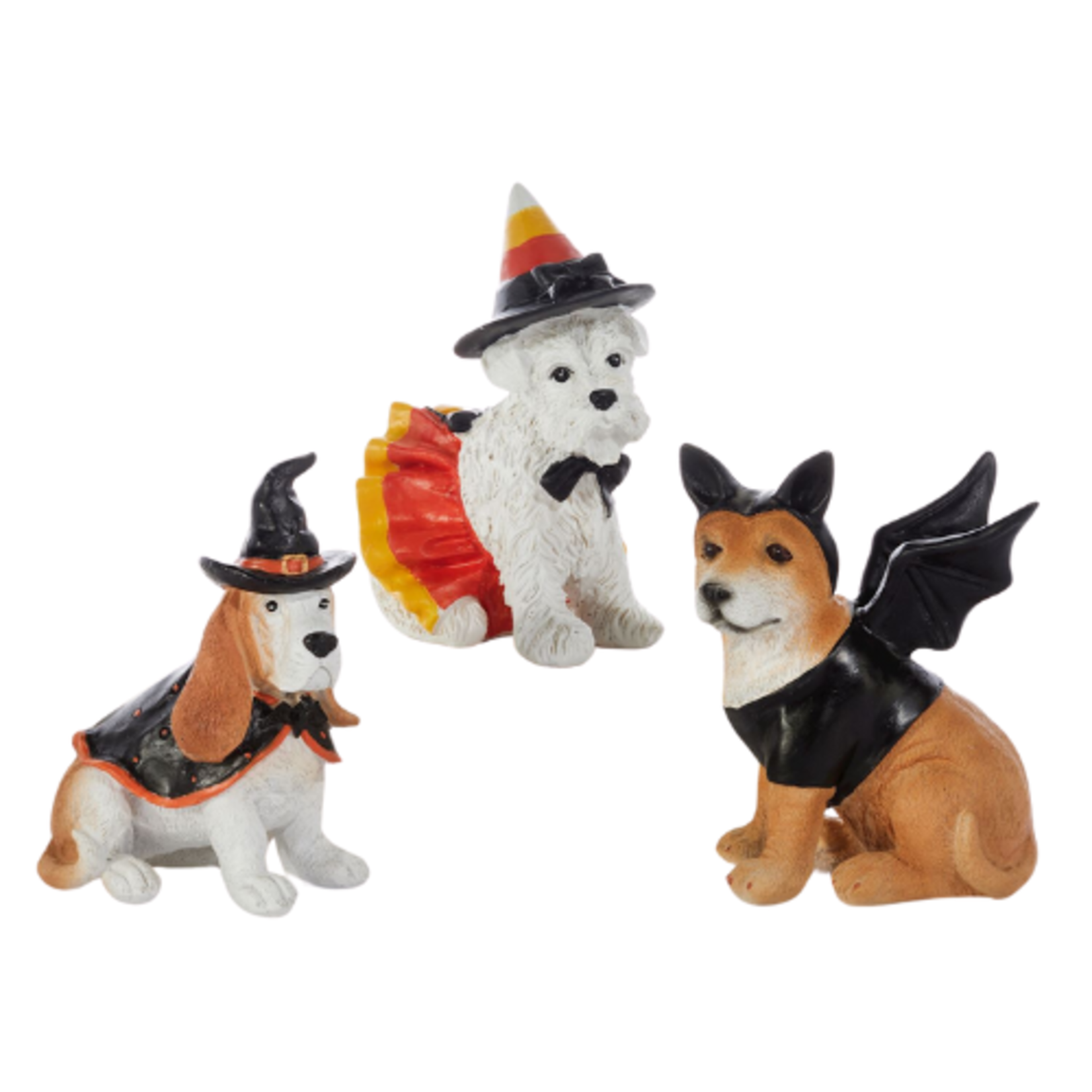 Giftcraft Dog In Halloween Costume Figurine - Assorted Styles