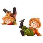 Giftcraft Silly Scarecrow Figurine - Assorted Styles