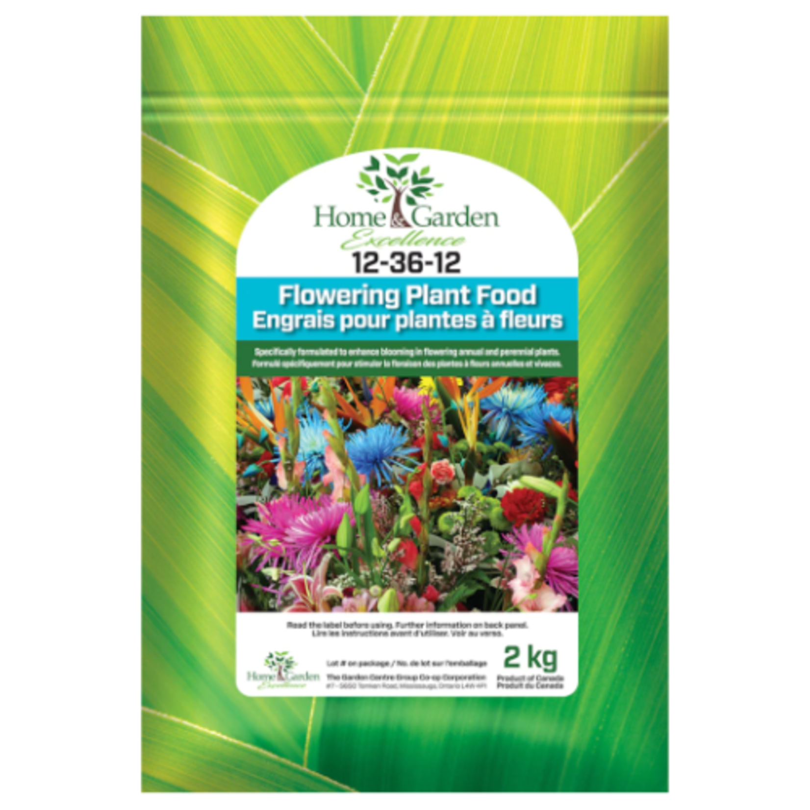Home & Garden Excellence Home & Garden Excellence - Flowering Plant Food - 12-36-12 - 2kg