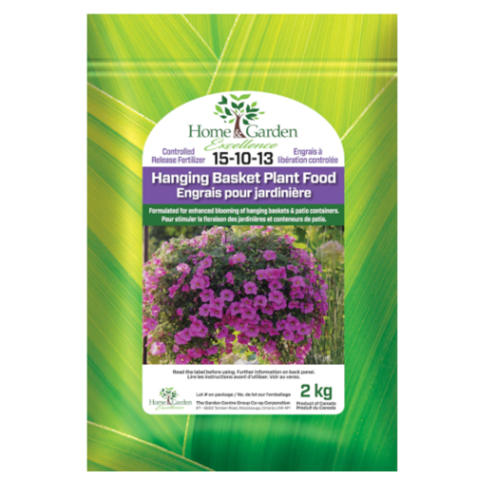 Home & Garden Excellence Home & Garden Excellence - Hanging Basket Plant Food - 15-10-13 - 2kg