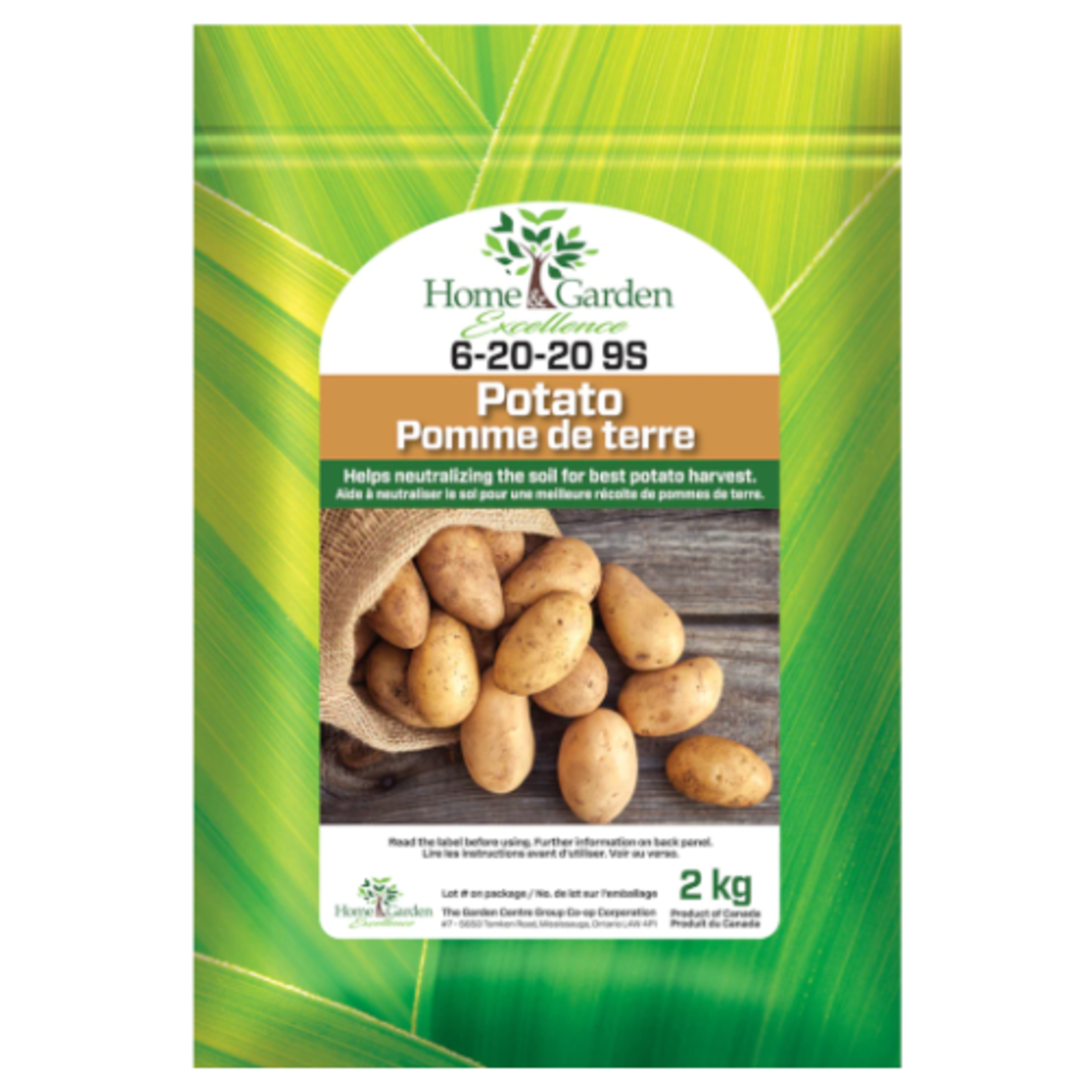 Home & Garden Excellence Home & Garden Excellence - Potato Fertilizer - 6-20-20 - 2kg