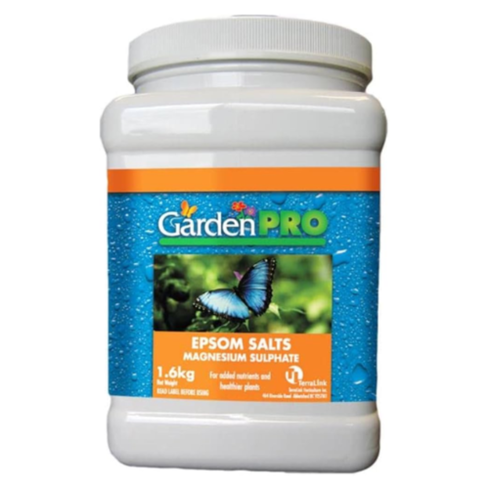 Garden Pro - Epsom Salts - Magnesium Sulfate - 1.6kg