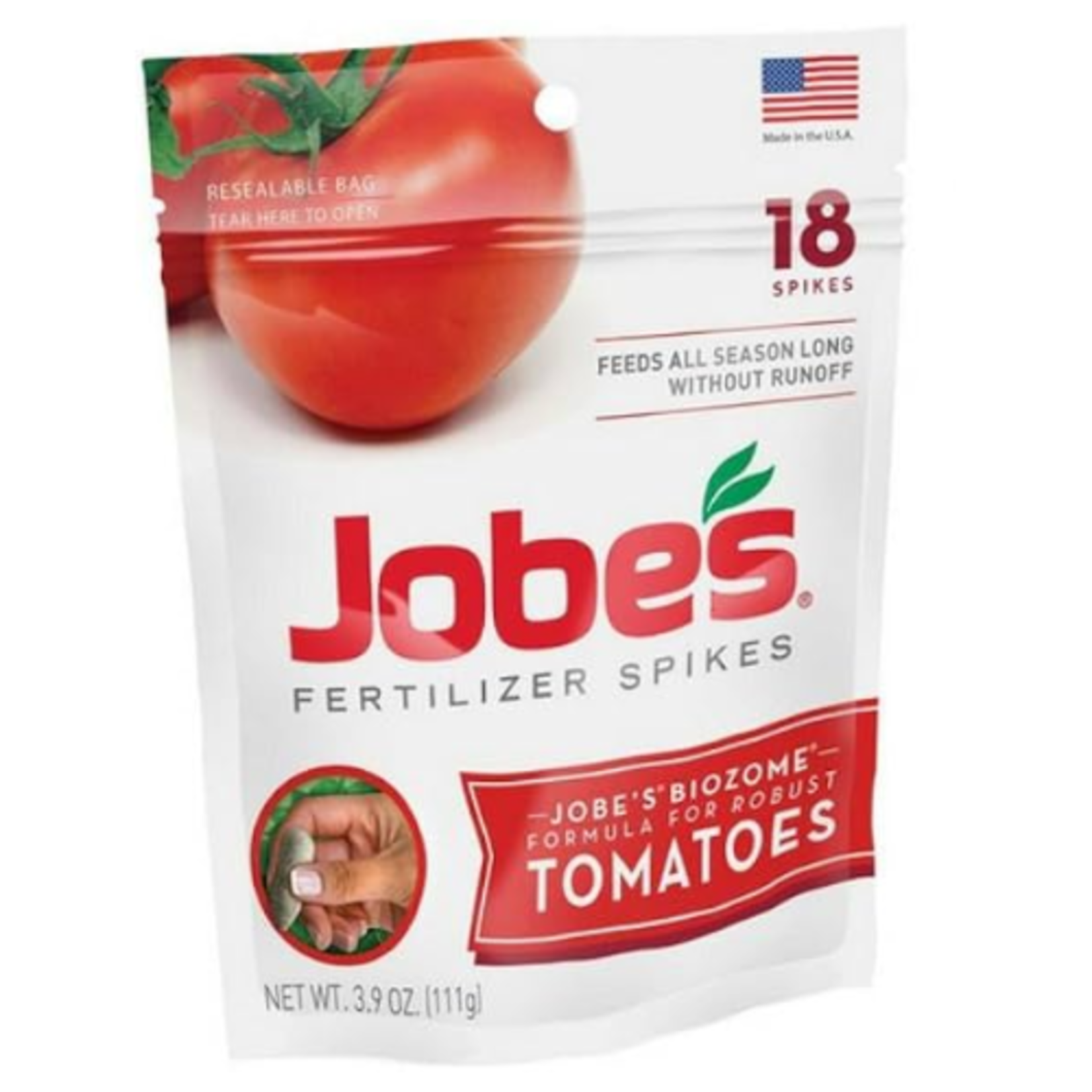 Jobes Fertilizer Spikes Jobes Fertilizer Spikes - Tomato - 6-18-6 - 18 pack