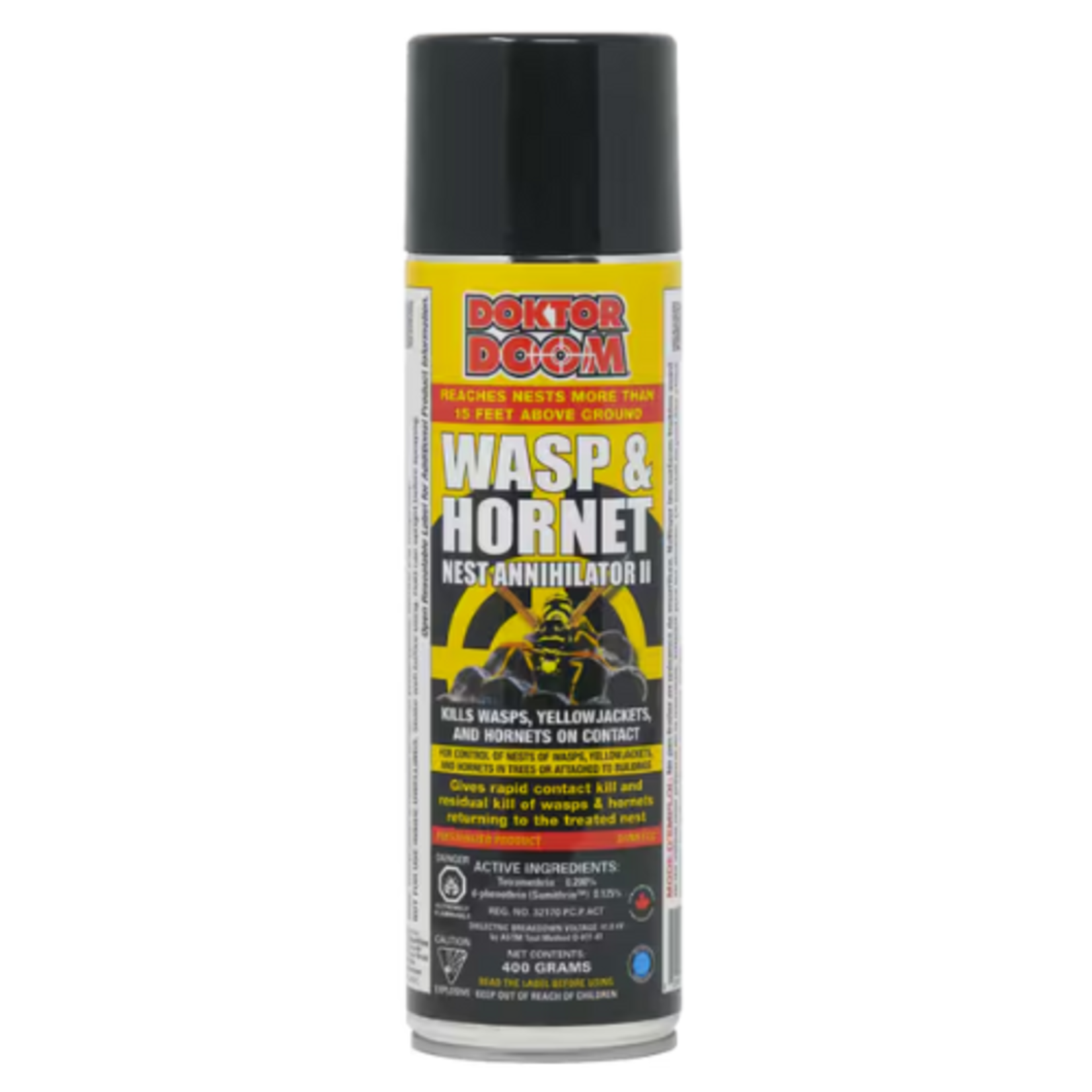Doktor Doom Doktor Doom - Supercharged Jet Foam Wasp & Hornet Killer - Aerosol - 500g