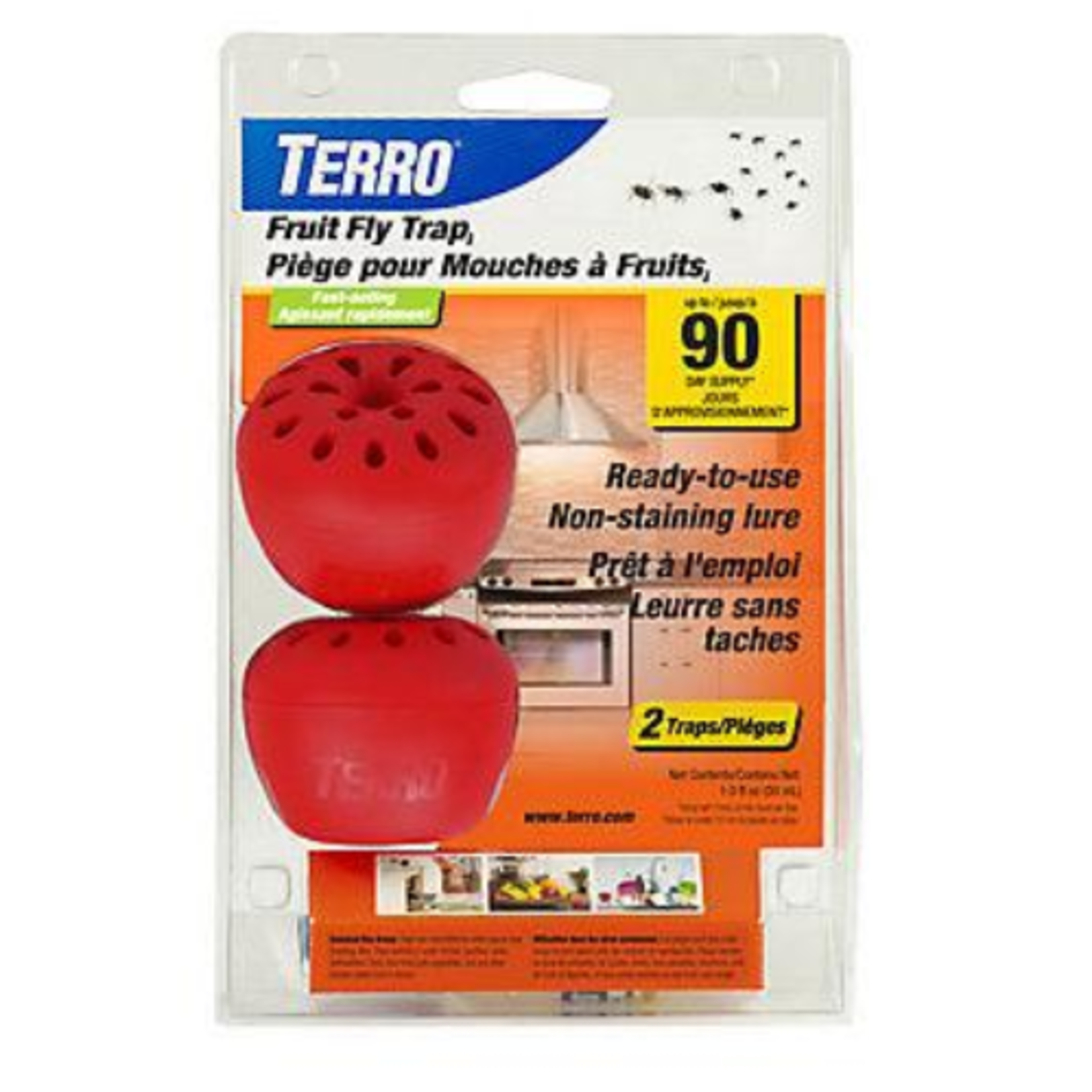 Terro - Fruit Fly Trap - 2 Pack
