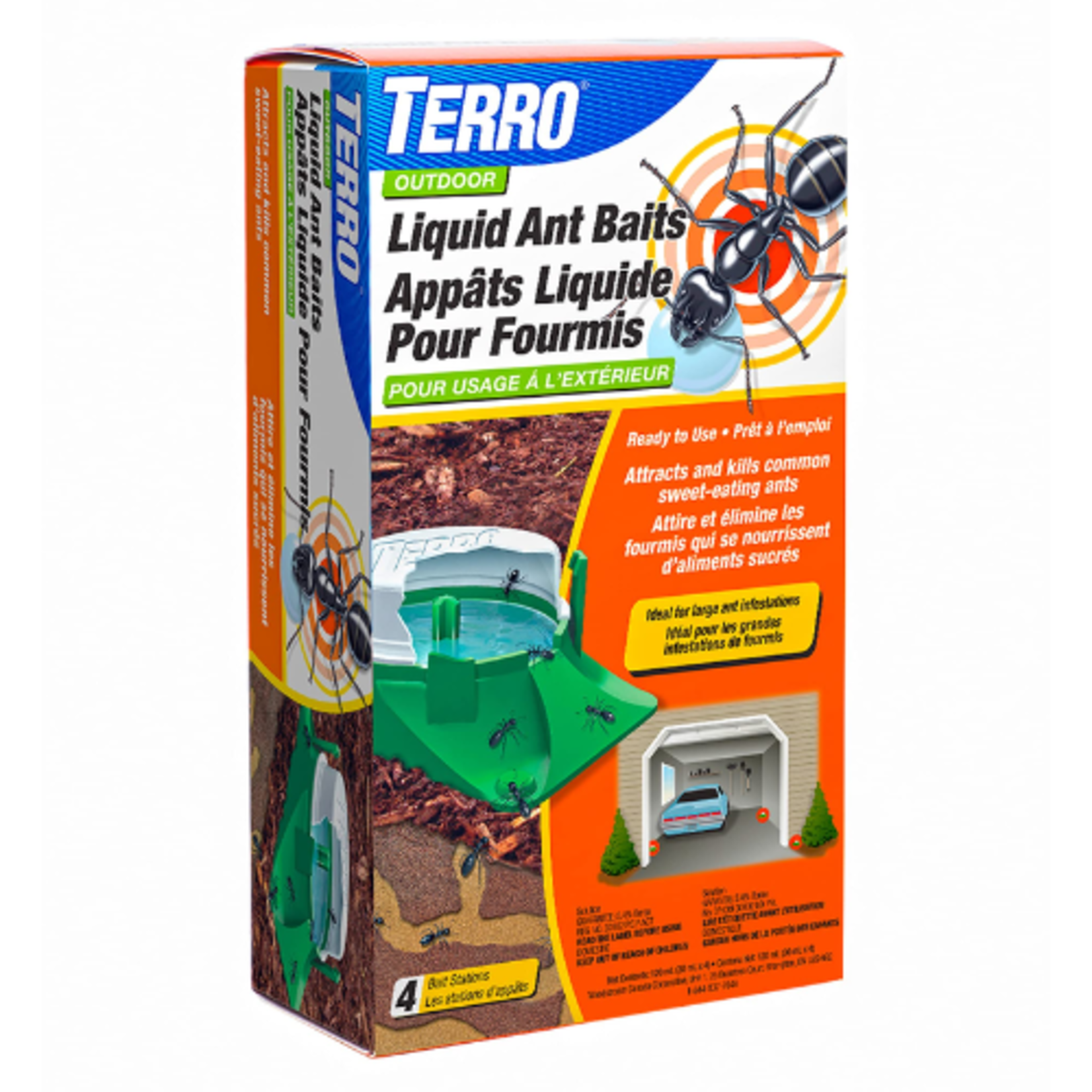 Safer's Terro - Outdoor Liquid Ant Bait - 4 Pack
