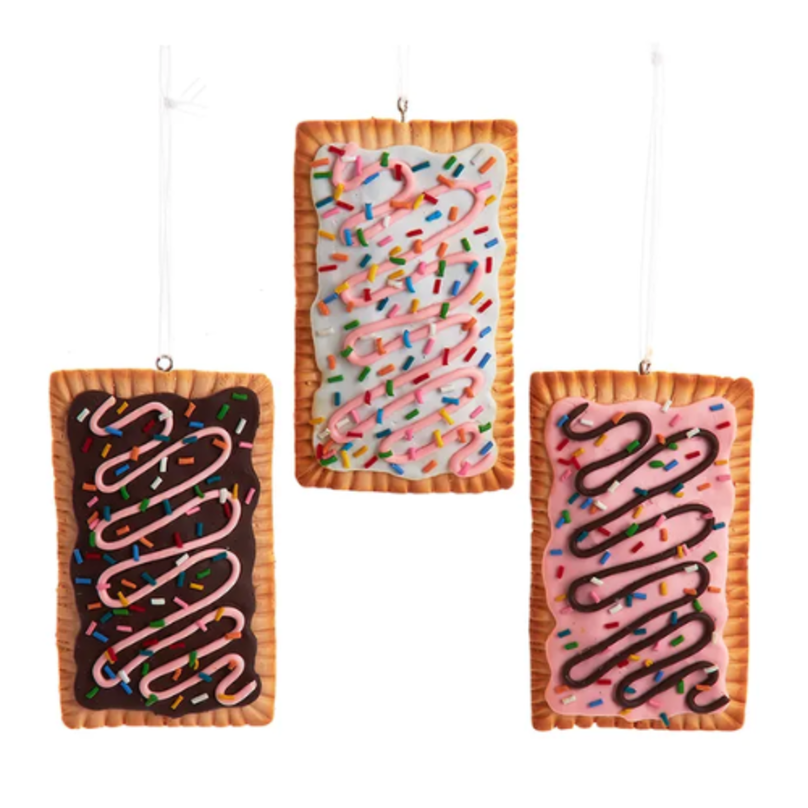 Toaster Pastry Ornaments - Assorted Styles