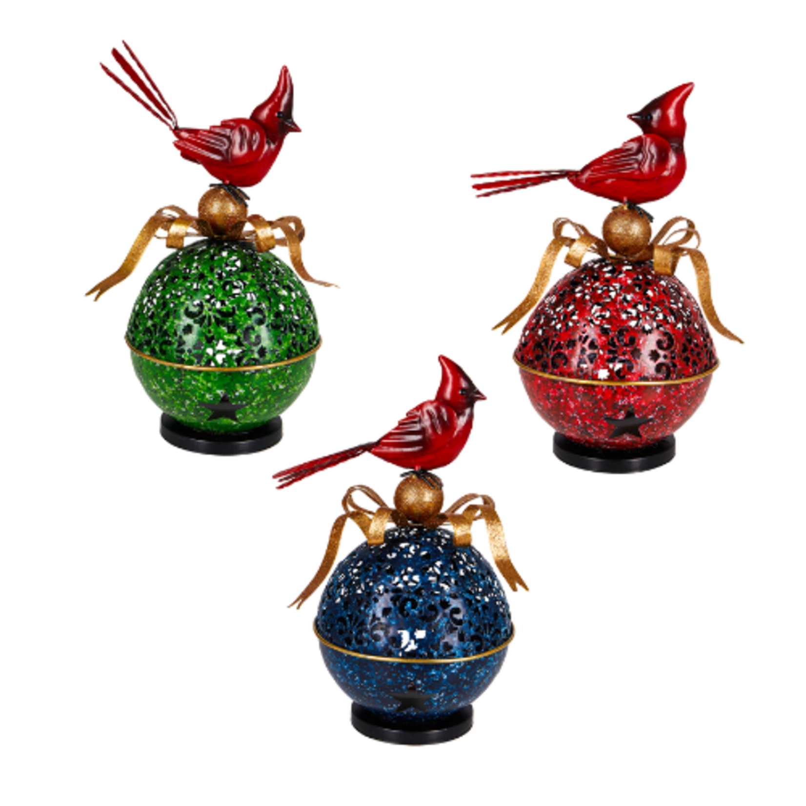 Cardinal LED Cutout Ornament Statue - 10" - Assorted Colors